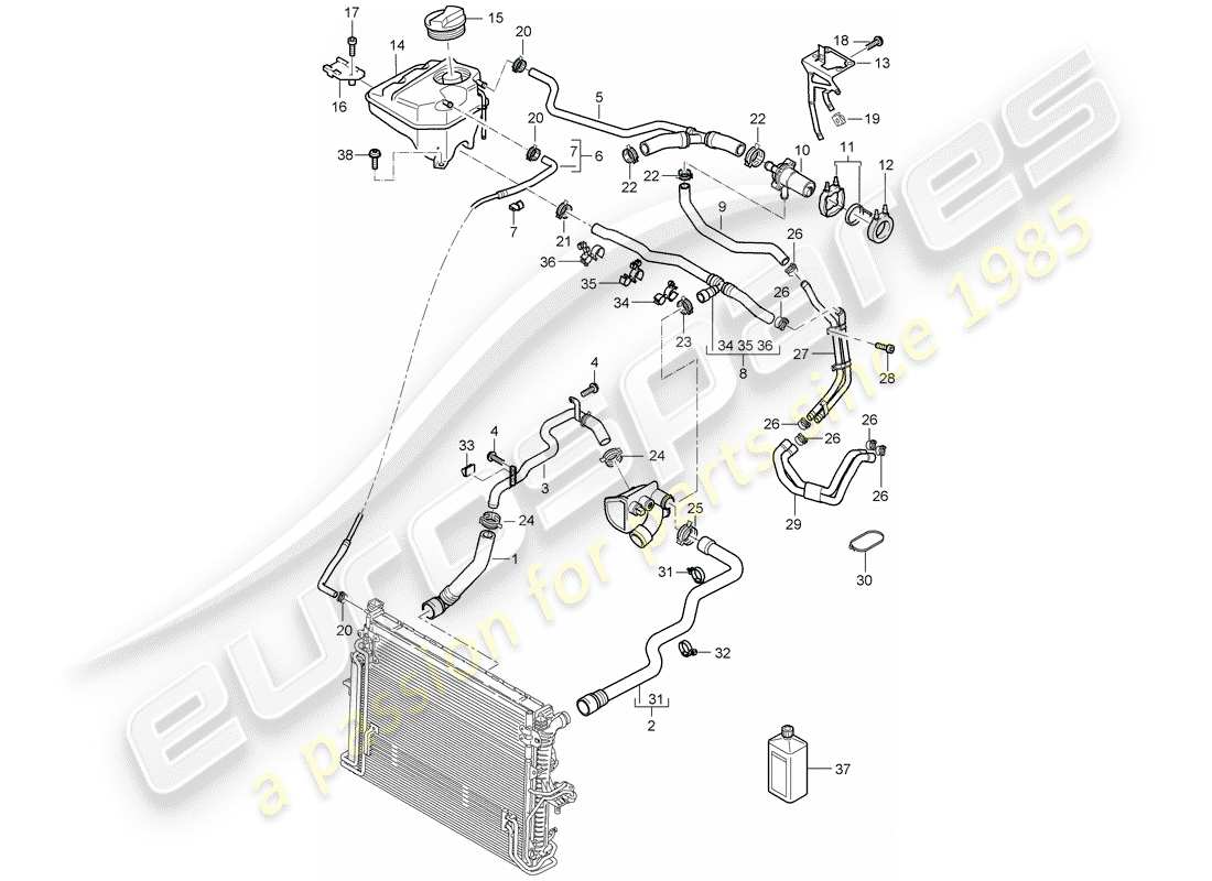 part diagram containing part number n90168602