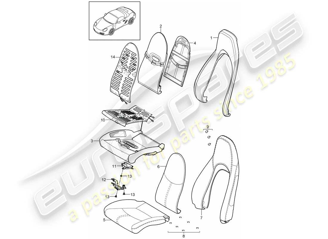 part diagram containing part number 98752114105