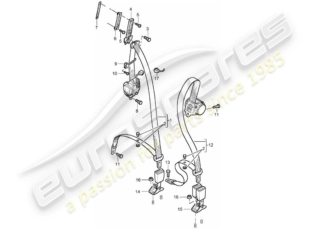 part diagram containing part number 95580305301hcp