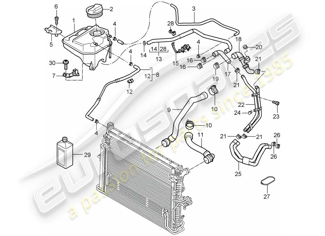 part diagram containing part number 95551240400