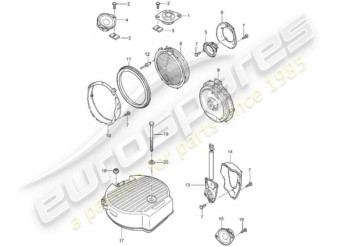 part diagram containing part number n 10414901