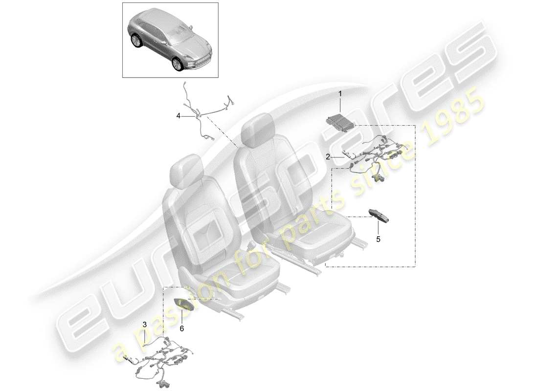 part diagram containing part number 95861876004