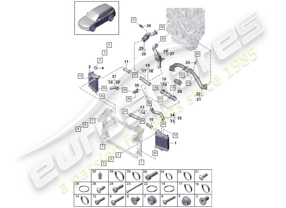 part diagram containing part number pab13302600