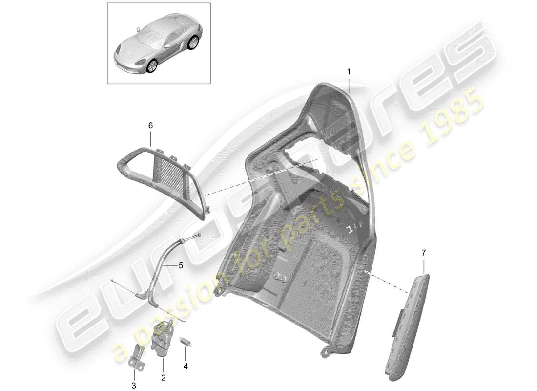 part diagram containing part number 99752164001