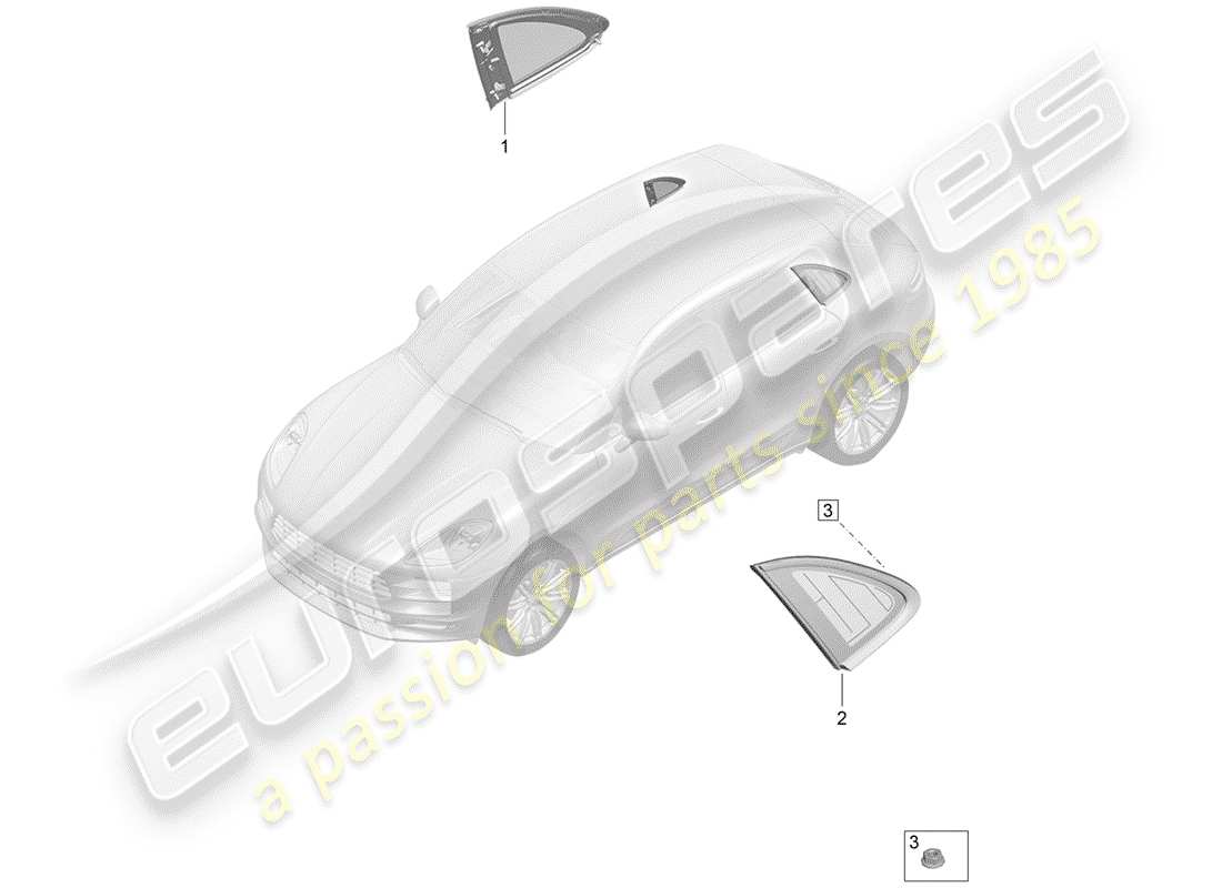 part diagram containing part number 95b845298gl