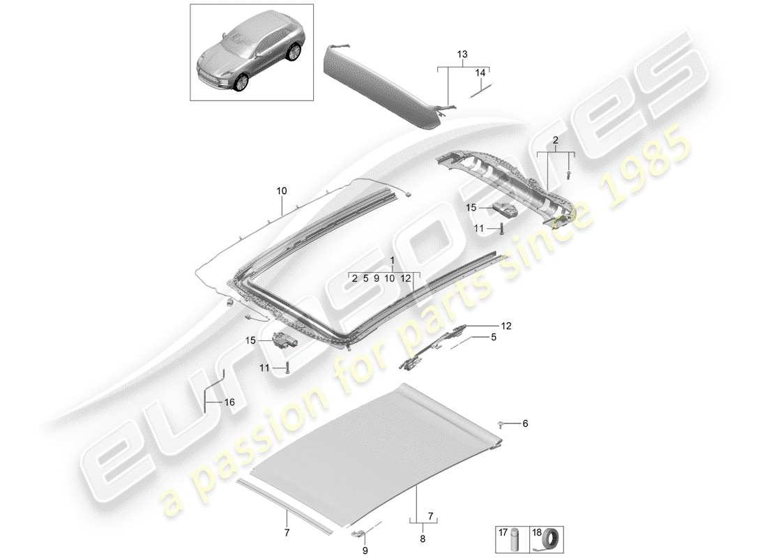 part diagram containing part number 95b898026