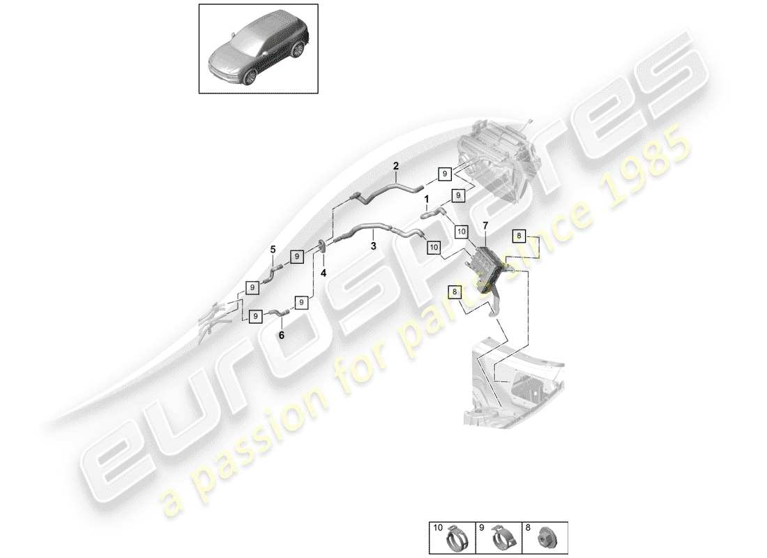 part diagram containing part number pab81901360