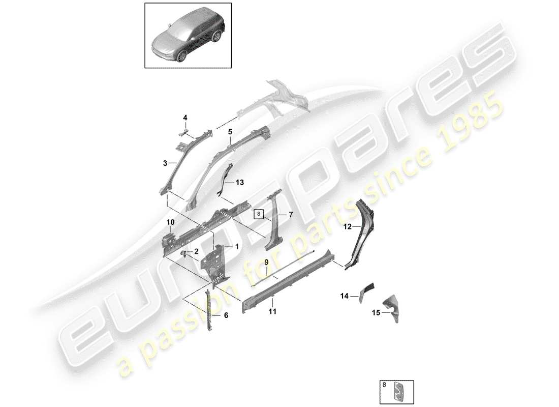 part diagram containing part number 95880999110