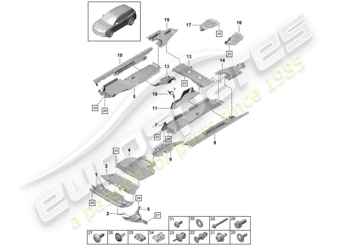 part diagram containing part number 9y0825101d