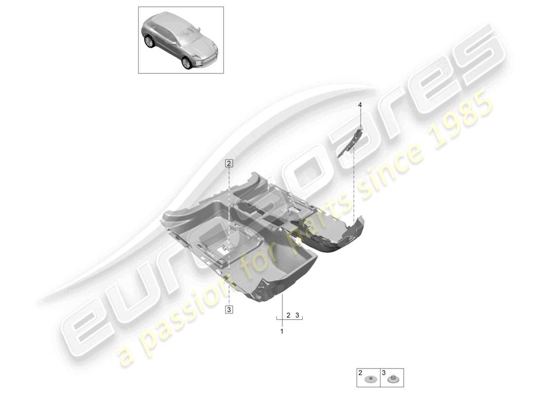 part diagram containing part number 95b863021p oq3