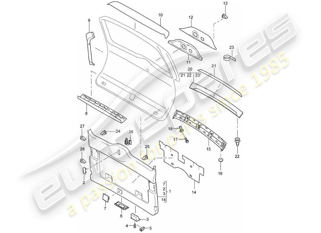 part diagram containing part number 95555535800g2x