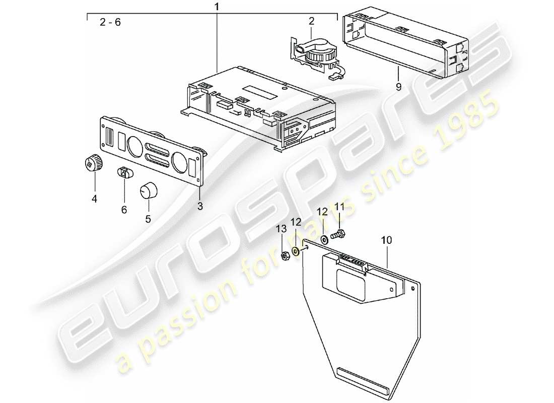 VIEW PARTS DIAGRAMS FROM THE PORSCHE 993 PARTS CATALOGUE a part diagram from the porsche 993 parts catalogue