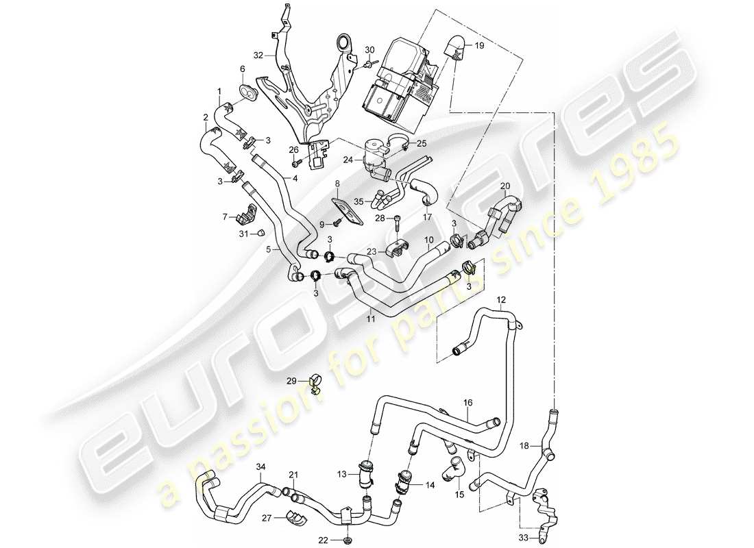 part diagram containing part number 95557258101