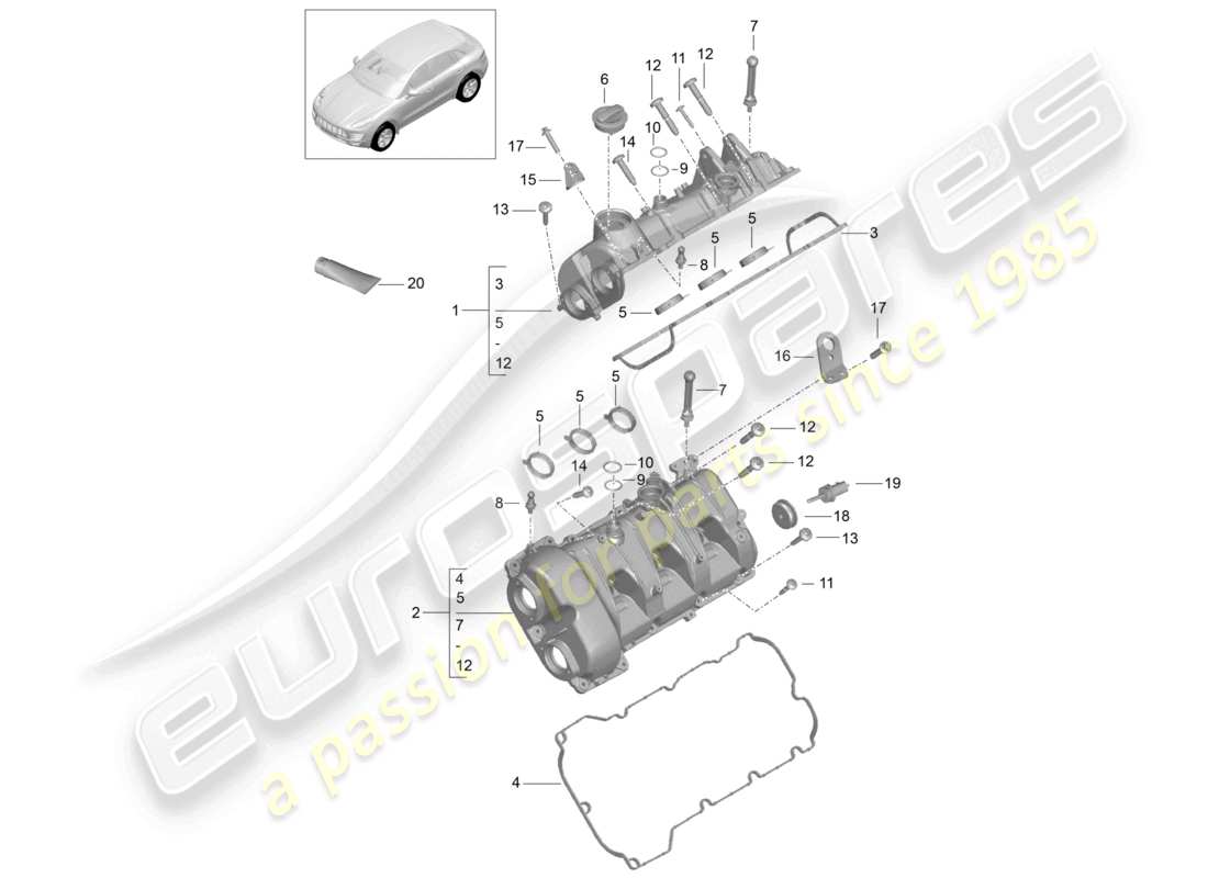 part diagram containing part number 94610513545