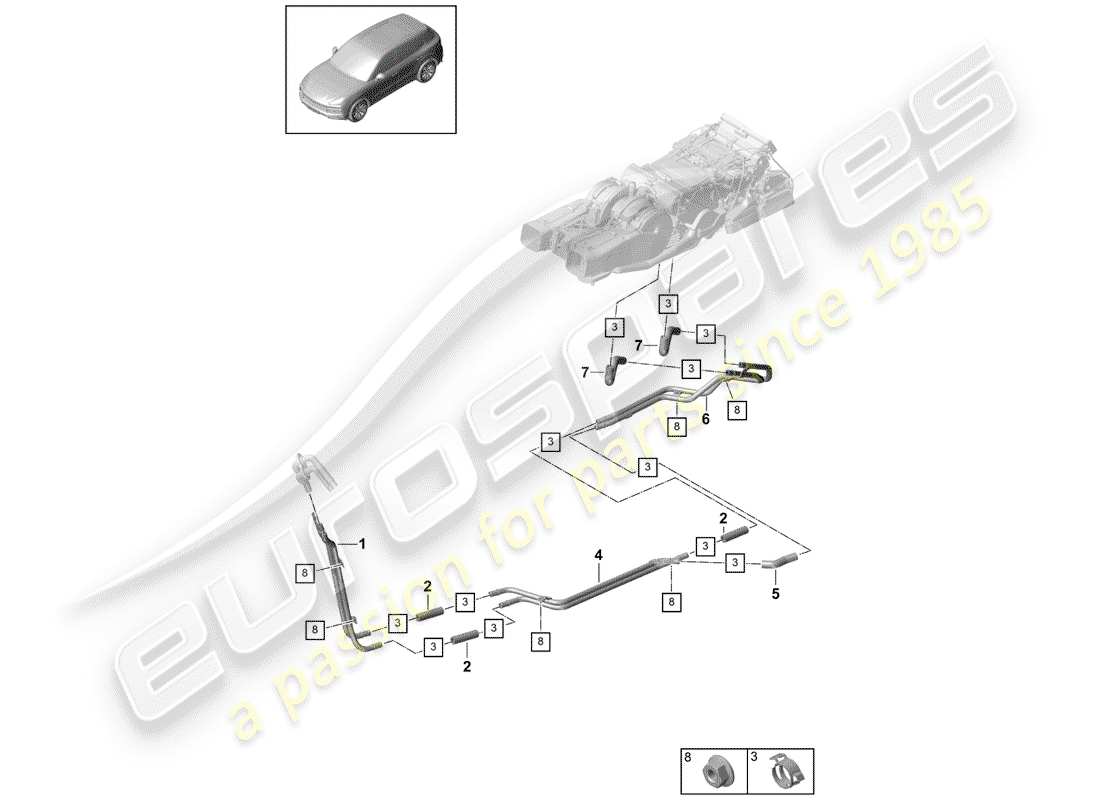 part diagram containing part number pab12108510