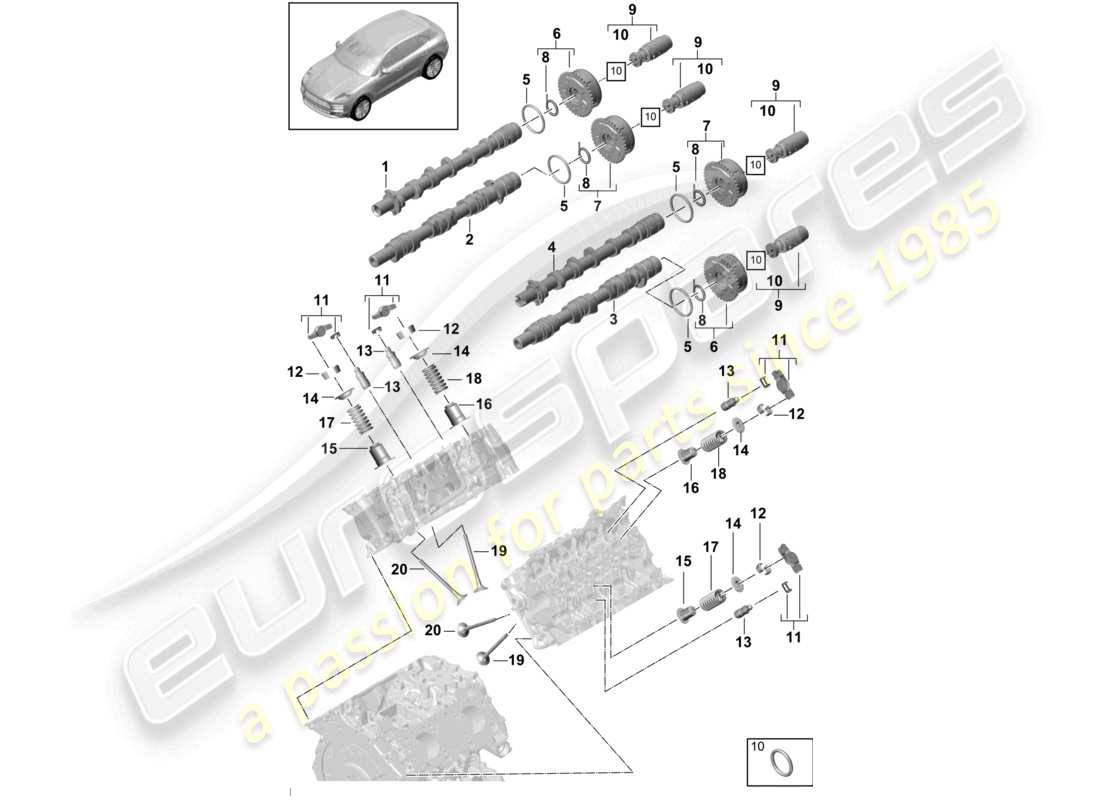 part diagram containing part number pab109623a