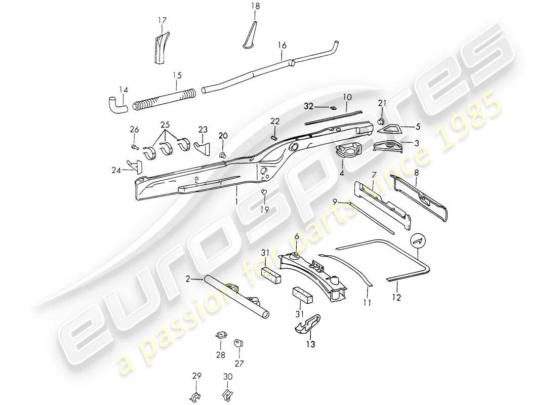 part diagram containing part number 90157202424