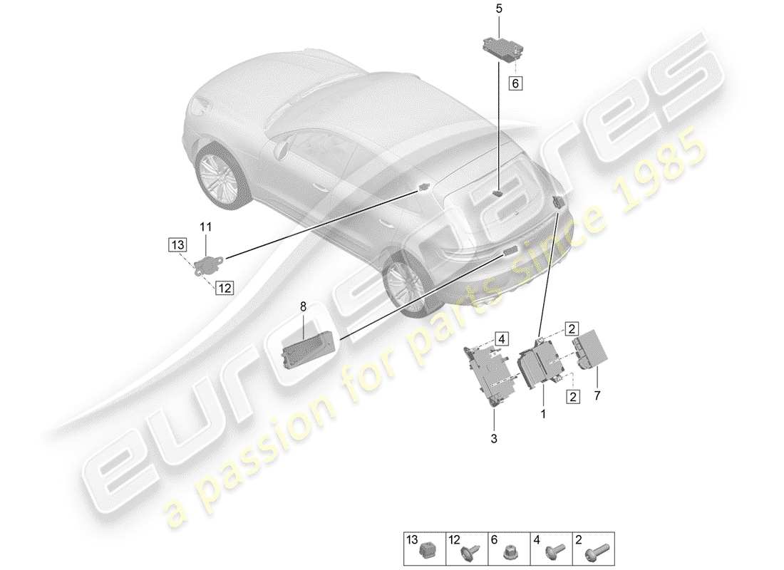 part diagram containing part number 7p5959107e