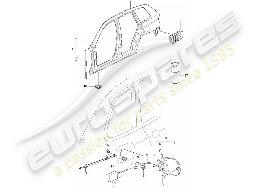 part diagram containing part number 95550394300grv