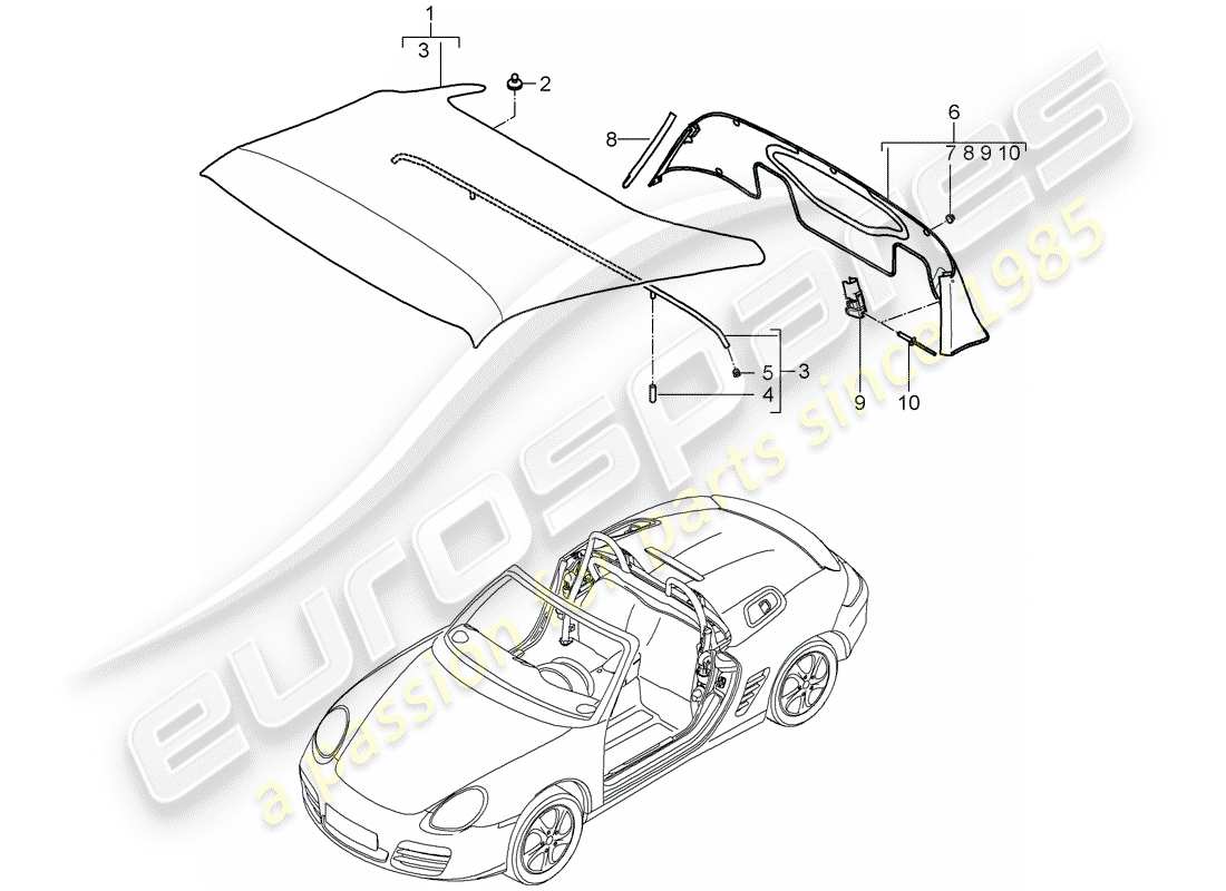 part diagram containing part number 98756772600