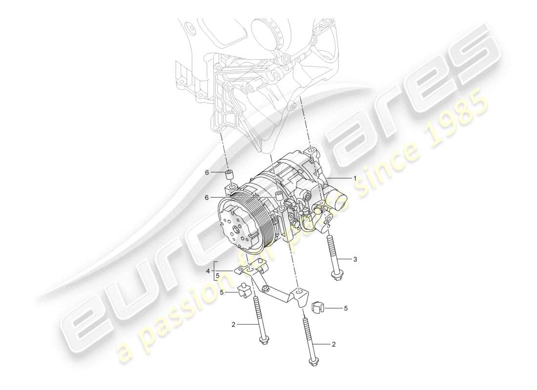 VIEW PARTS DIAGRAMS FROM THE PORSCHE CAYENNE PARTS CATALOGUE a part diagram from the porsche cayenne parts catalogue