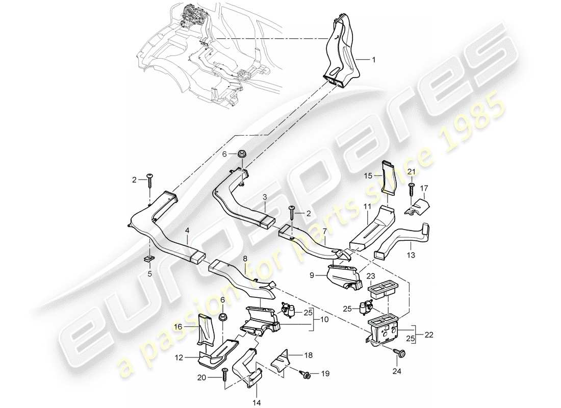 part diagram containing part number 95557332101