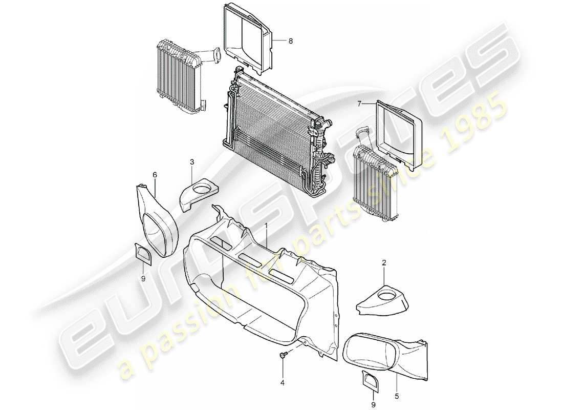 part diagram containing part number 95557533550
