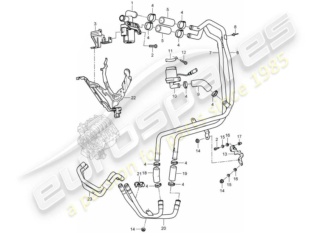 part diagram containing part number 95557282601