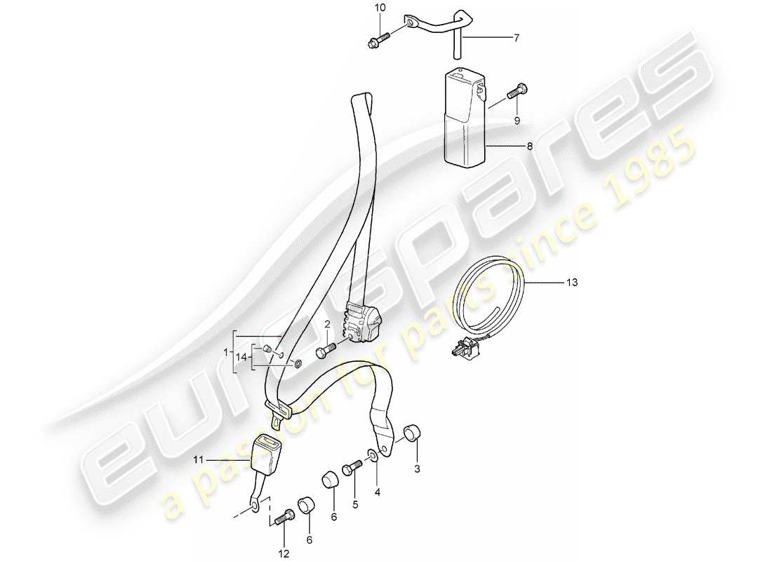 part diagram containing part number 999075072a2