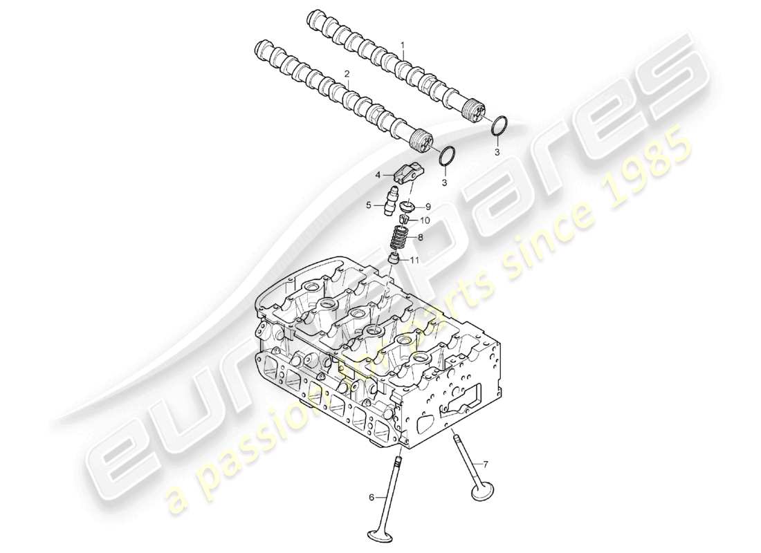 VIEW PARTS DIAGRAMS FROM THE PORSCHE CAYENNE PARTS CATALOGUE a part diagram from the porsche cayenne parts catalogue