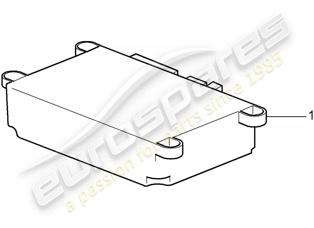 a part diagram from the porsche 1968 (refurbished and exchange catalogue) parts catalogue