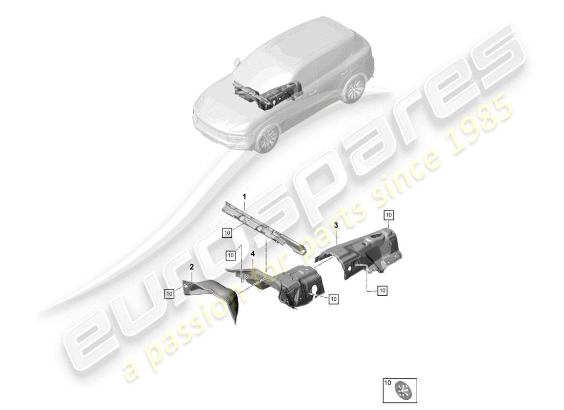 part diagram containing part number n90335004