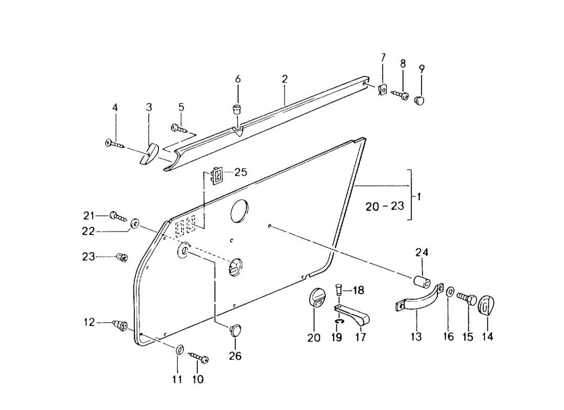 a part diagram from the porsche 1994 (964) parts catalogue