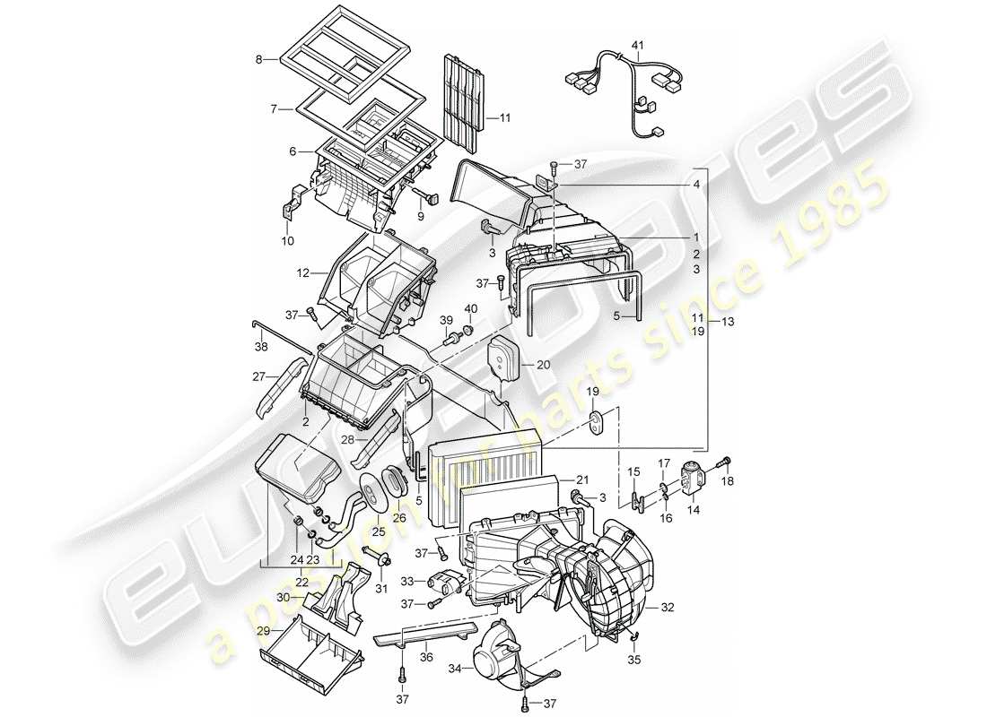 part diagram containing part number 95557234900