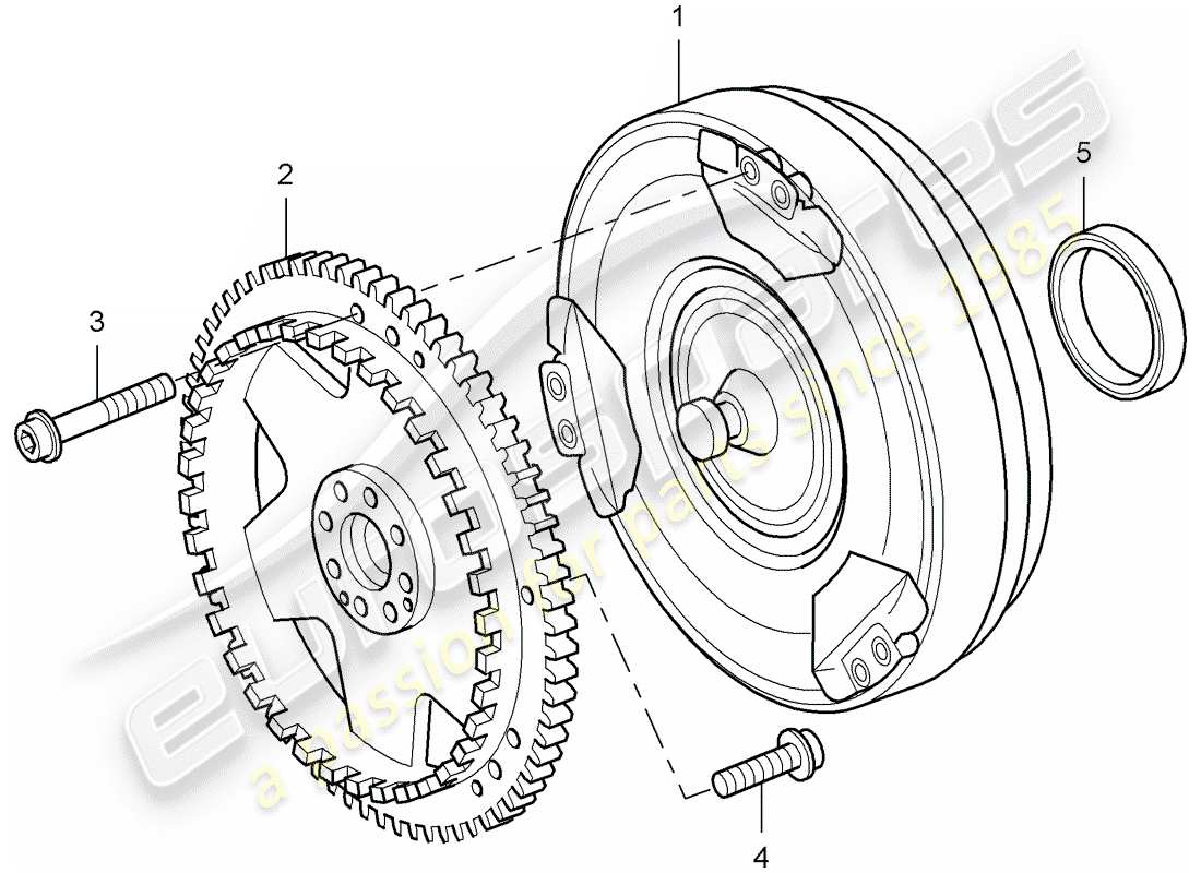 porsche 2003 (cayenne e1 9pa) tiptronic part diagram