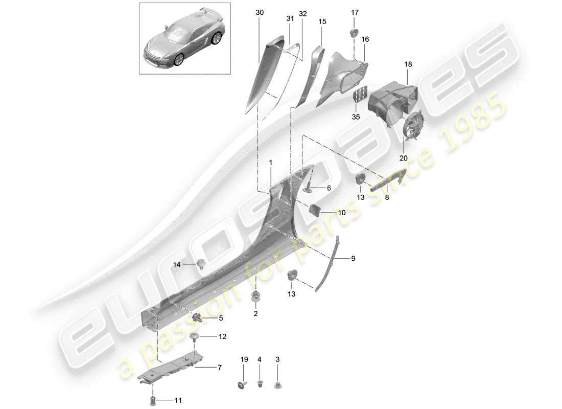 part diagram containing part number 98150455004