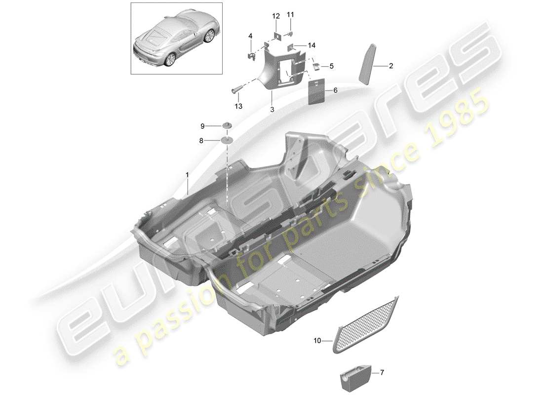 part diagram containing part number 98155101180