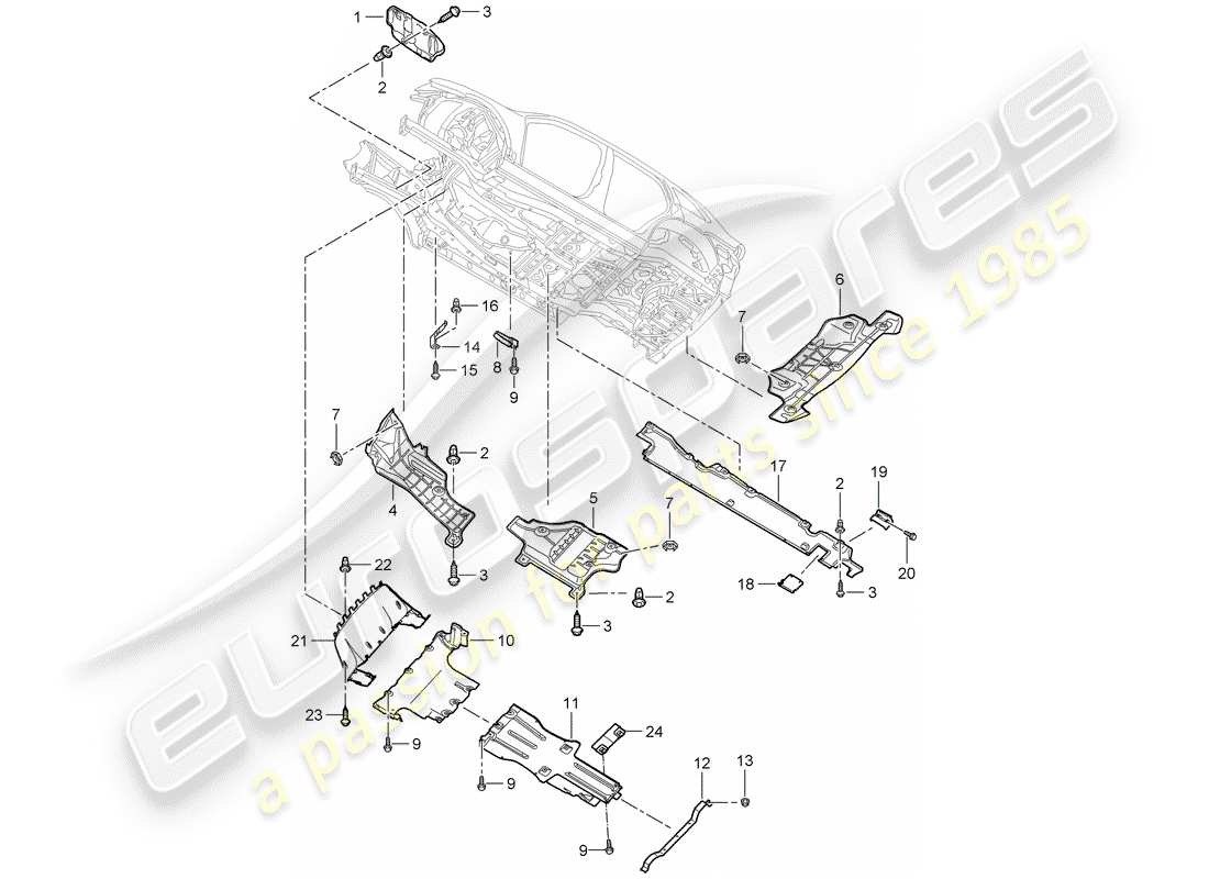 part diagram containing part number 95550495501