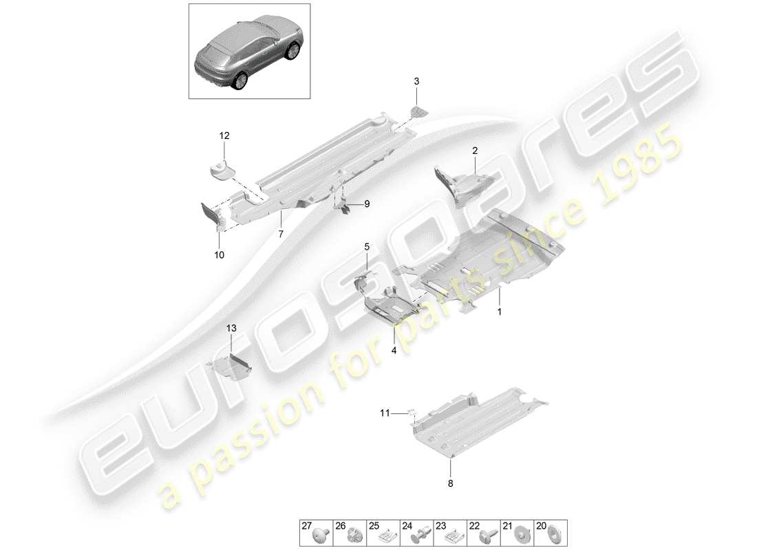 part diagram containing part number 95b825213a