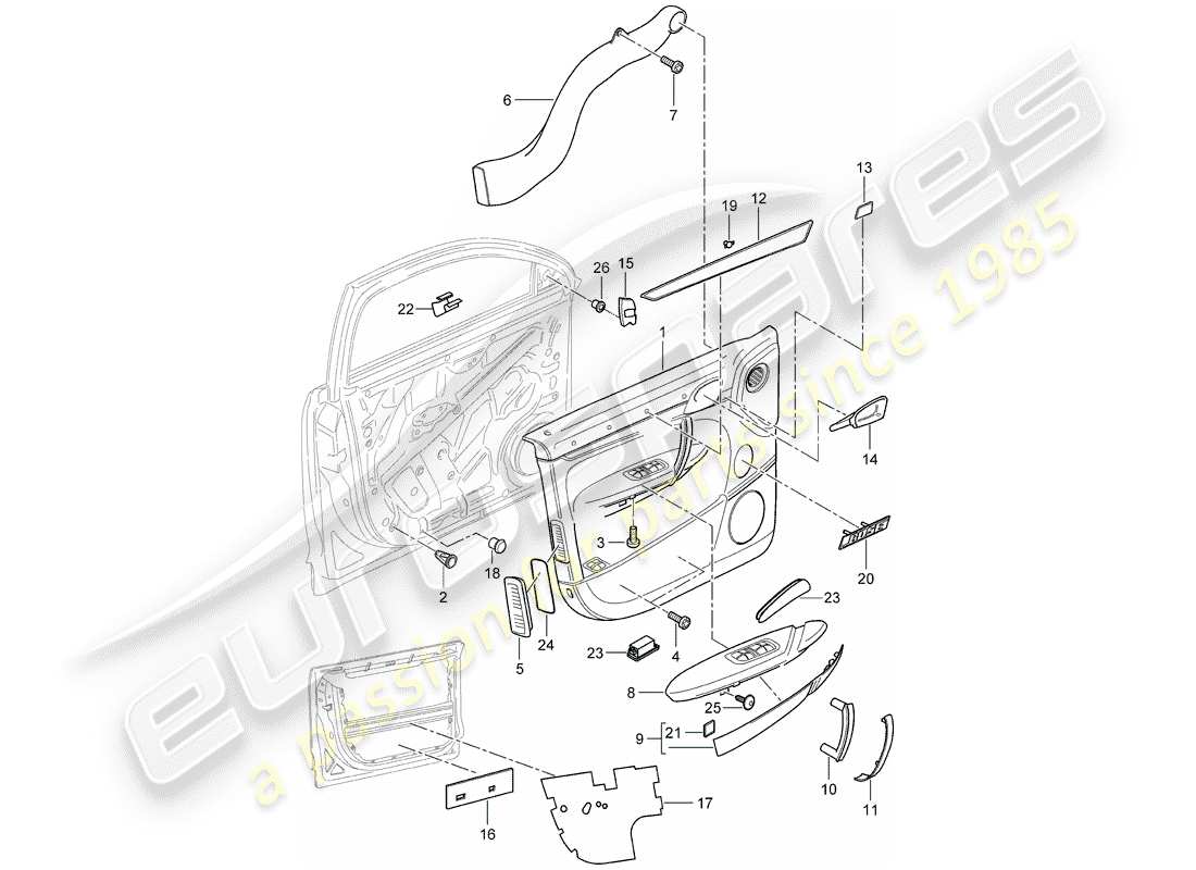 part diagram containing part number 95555527101