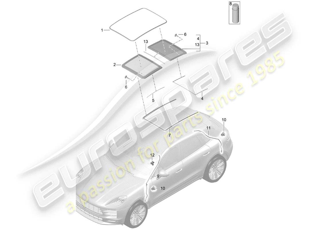 part diagram containing part number 95856279100