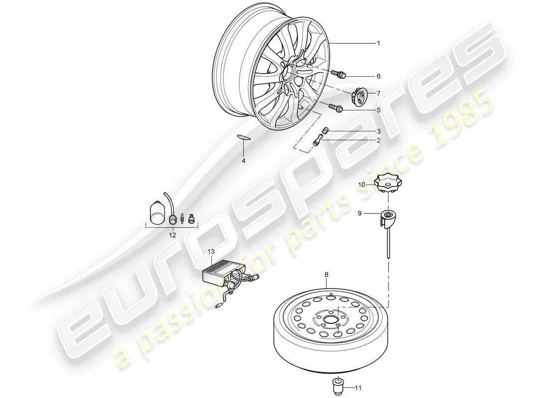 part diagram containing part number 955362138309a1