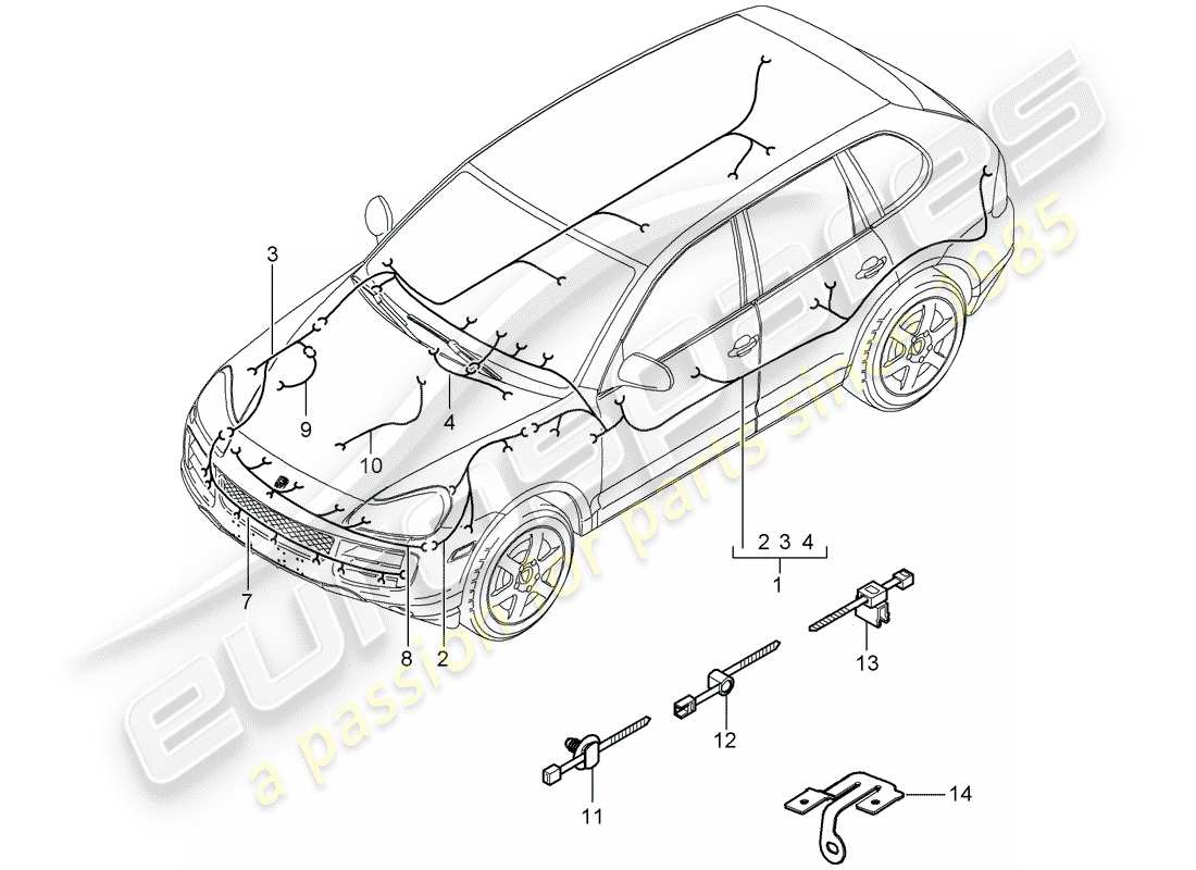 part diagram containing part number n 90444901