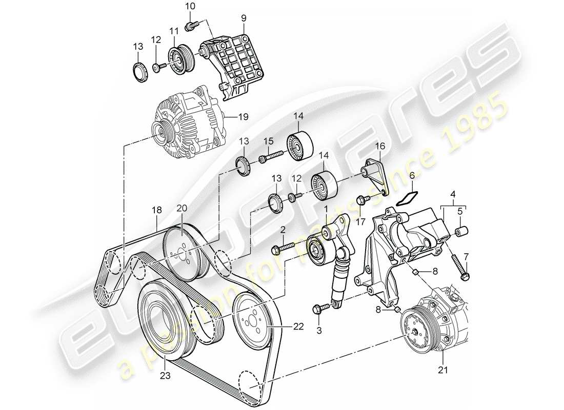 part diagram containing part number 95810236100