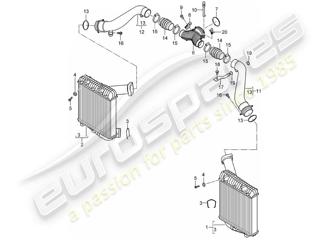 part diagram containing part number n 91053801