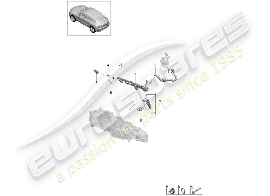 part diagram containing part number pac906051b