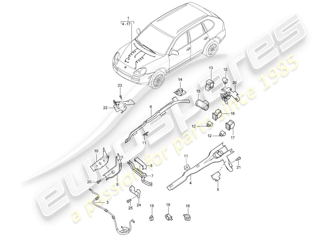part diagram containing part number 99965125702