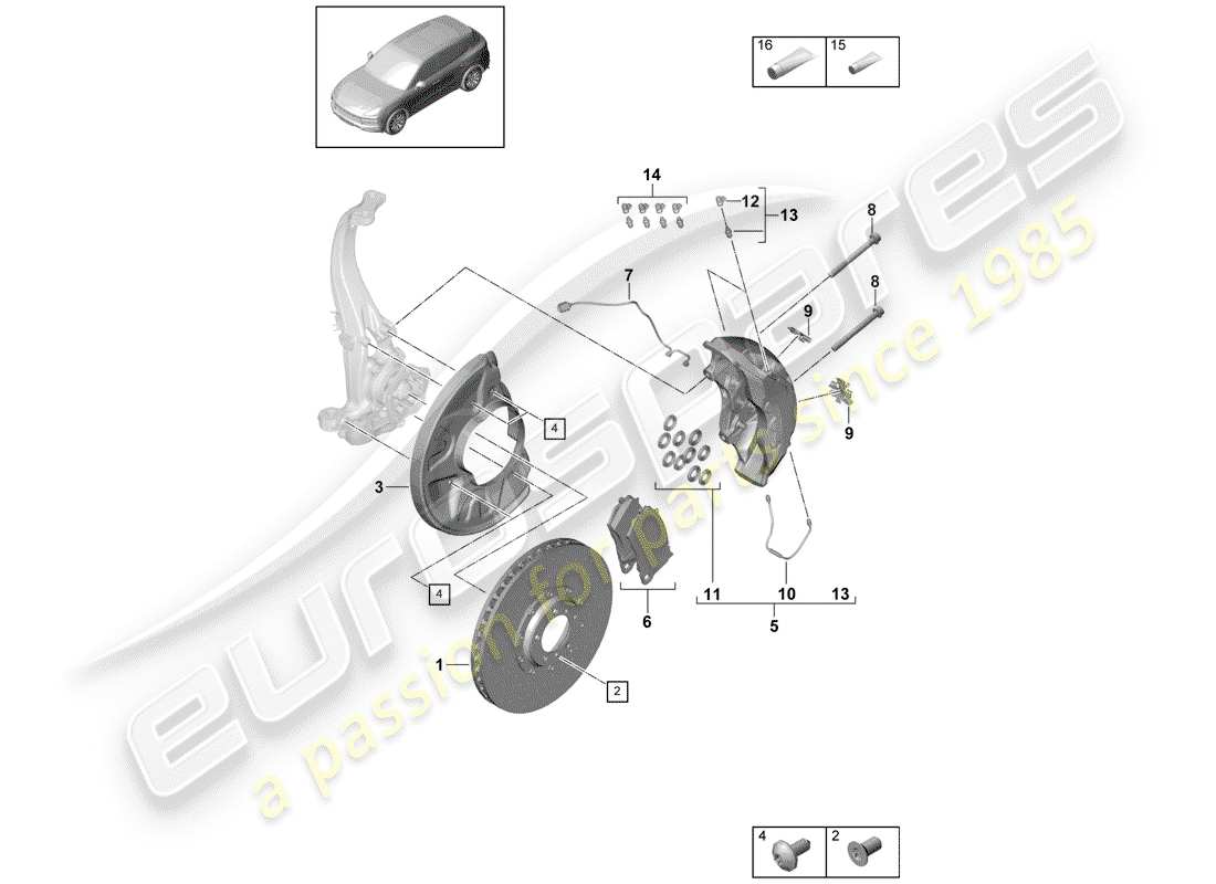 part diagram containing part number 95800841100
