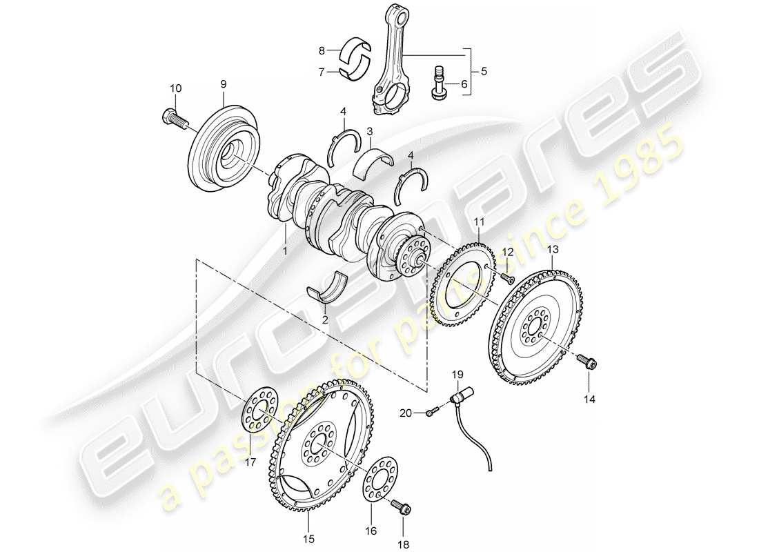 part diagram containing part number n 0100876