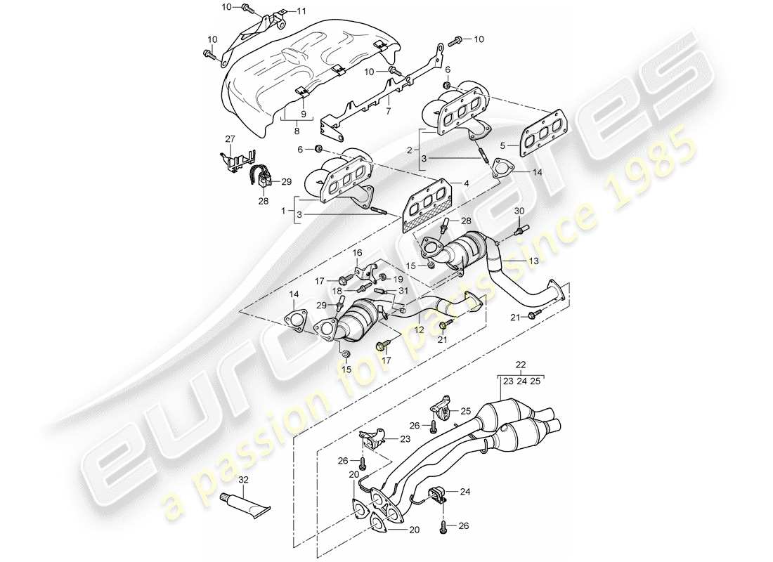 part diagram containing part number 95511122730